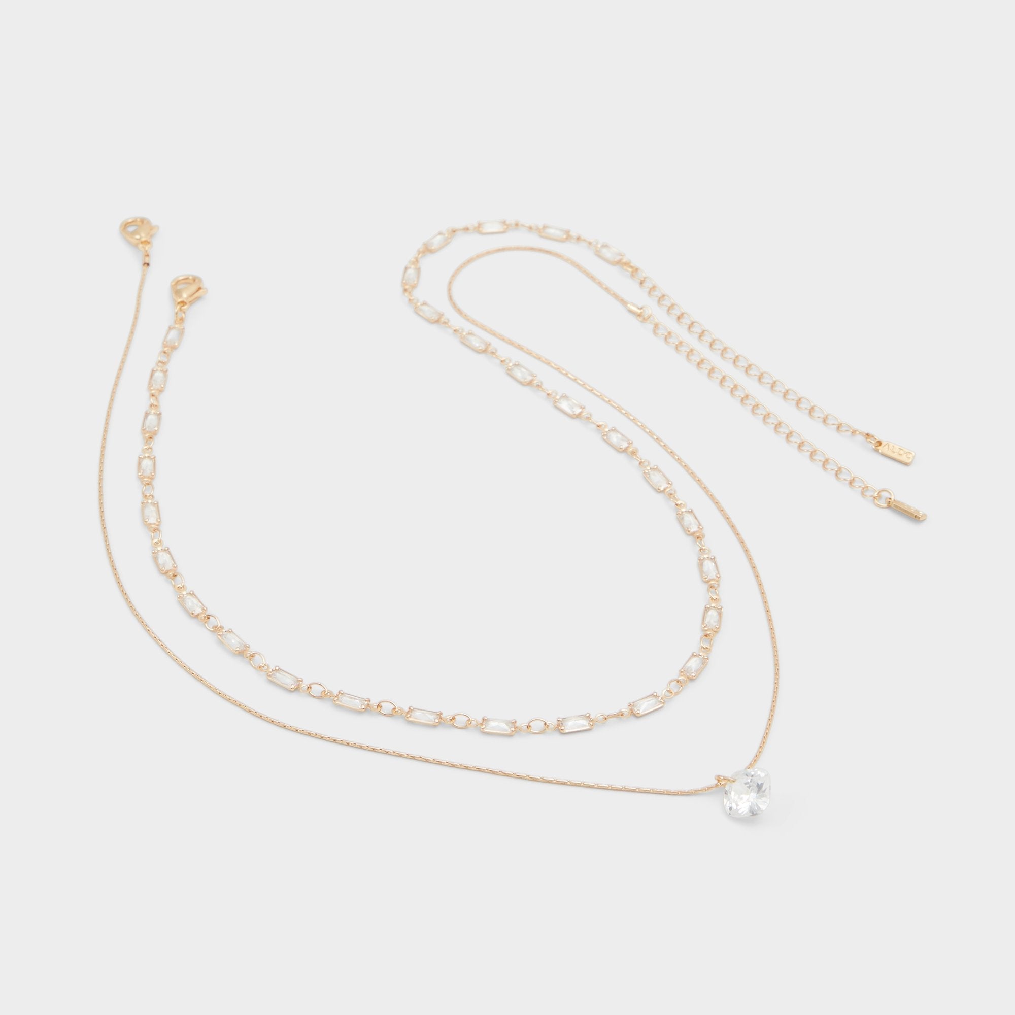 Flein Gold/Clear Multi Women's Necklaces - Layered necklace | Aldo on sale