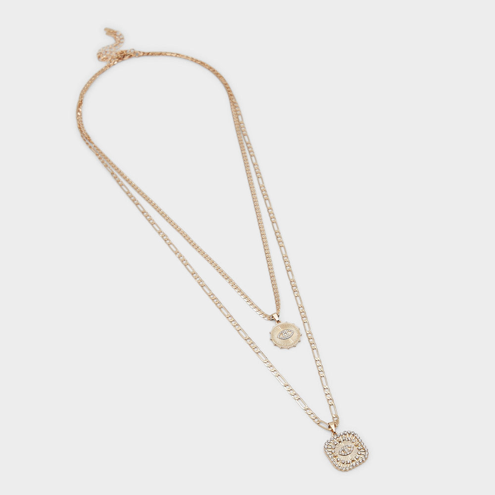 Naewin Gold/Clear Multi Women's Necklaces - Layered necklace | Aldo for sale