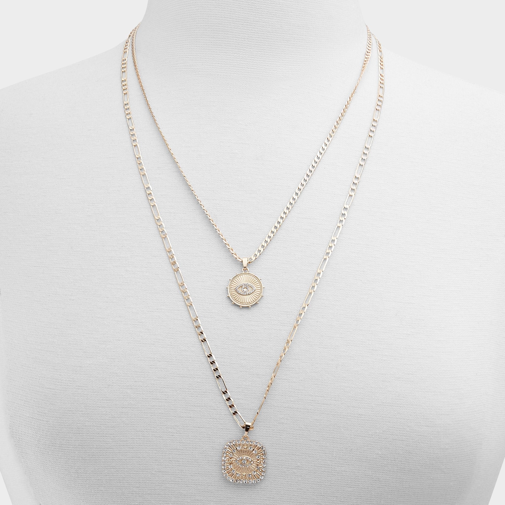 Naewin Gold/Clear Multi Women's Necklaces - Layered necklace | Aldo for sale