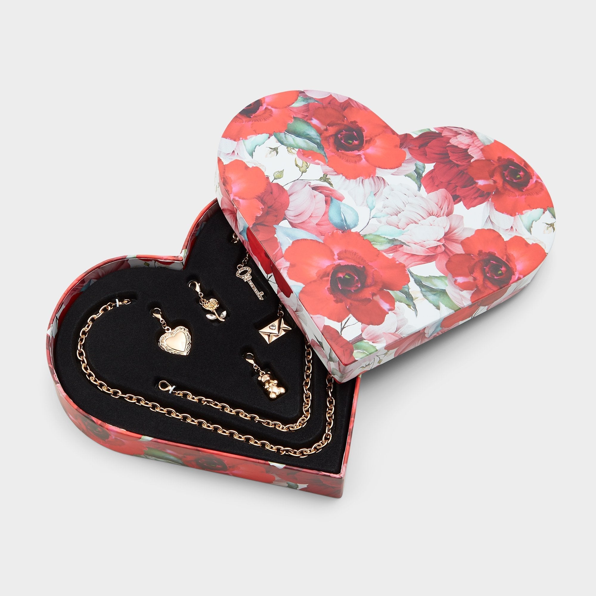 Bemyvalentine Gold/Clear Multi Women's Specialty - Necklace & bracelet set | Aldo online