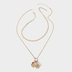 Bellari in Gold - Charm necklace | Aldo for sale