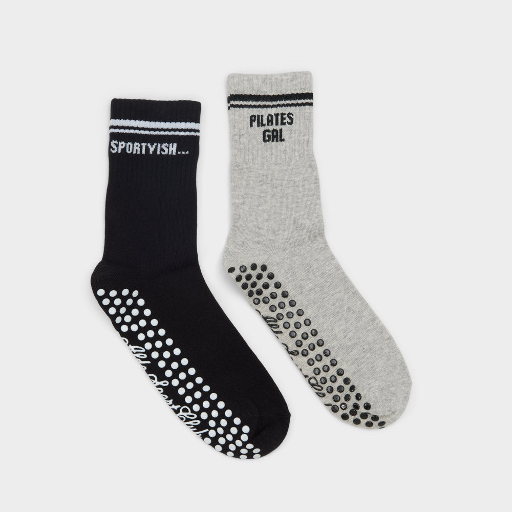 Pilatesclub in Grey - Pilates socks | Aldo discount
