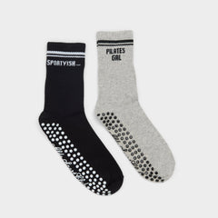 Pilatesclub in Grey - Pilates socks | Aldo discount