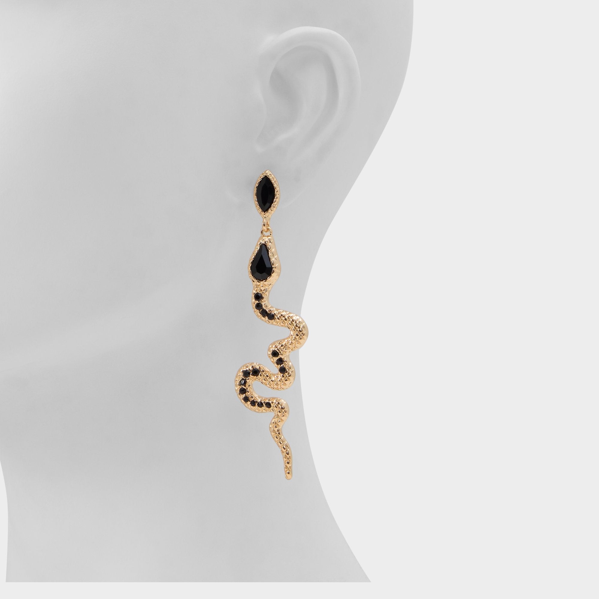 Snakes in Black Gold Multi - Chandelier earrings | Aldo for sale