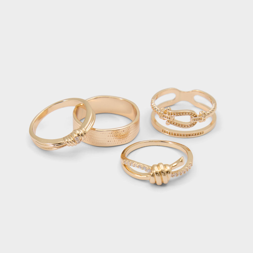 Knotta in Gold Clear Multi - Multi finger rings | Aldo online