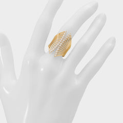 Glimmery in Gold Clear Multi - Stackable rings | Aldo for sale