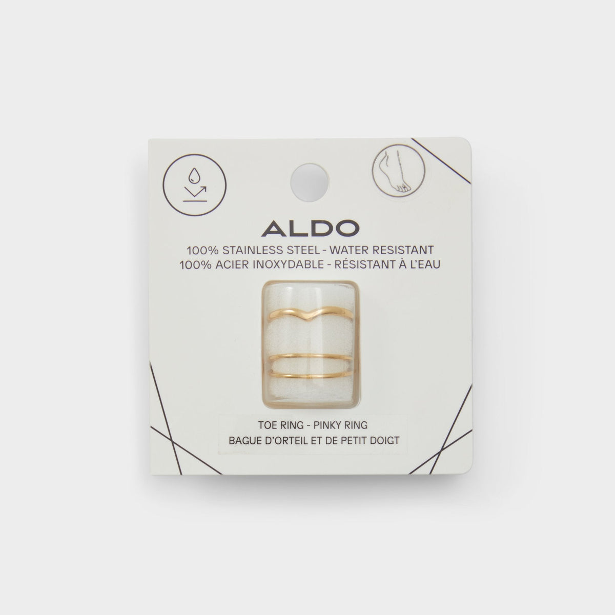 Ardgowan Gold Women's Stainless Steel - Toe ring | Aldo sale