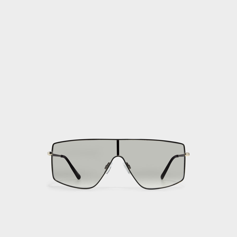 Priren Black/Gold Multi Women's Shield - Shield sunglasses | Aldo discount