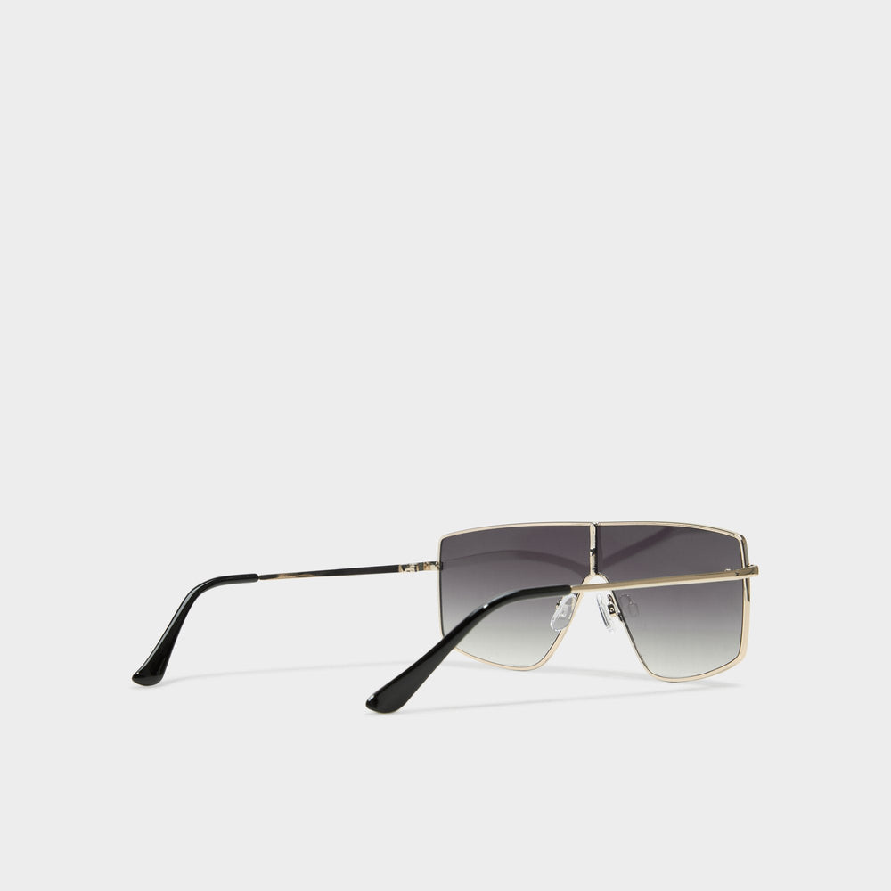 Priren Black/Gold Multi Women's Shield - Shield sunglasses | Aldo discount
