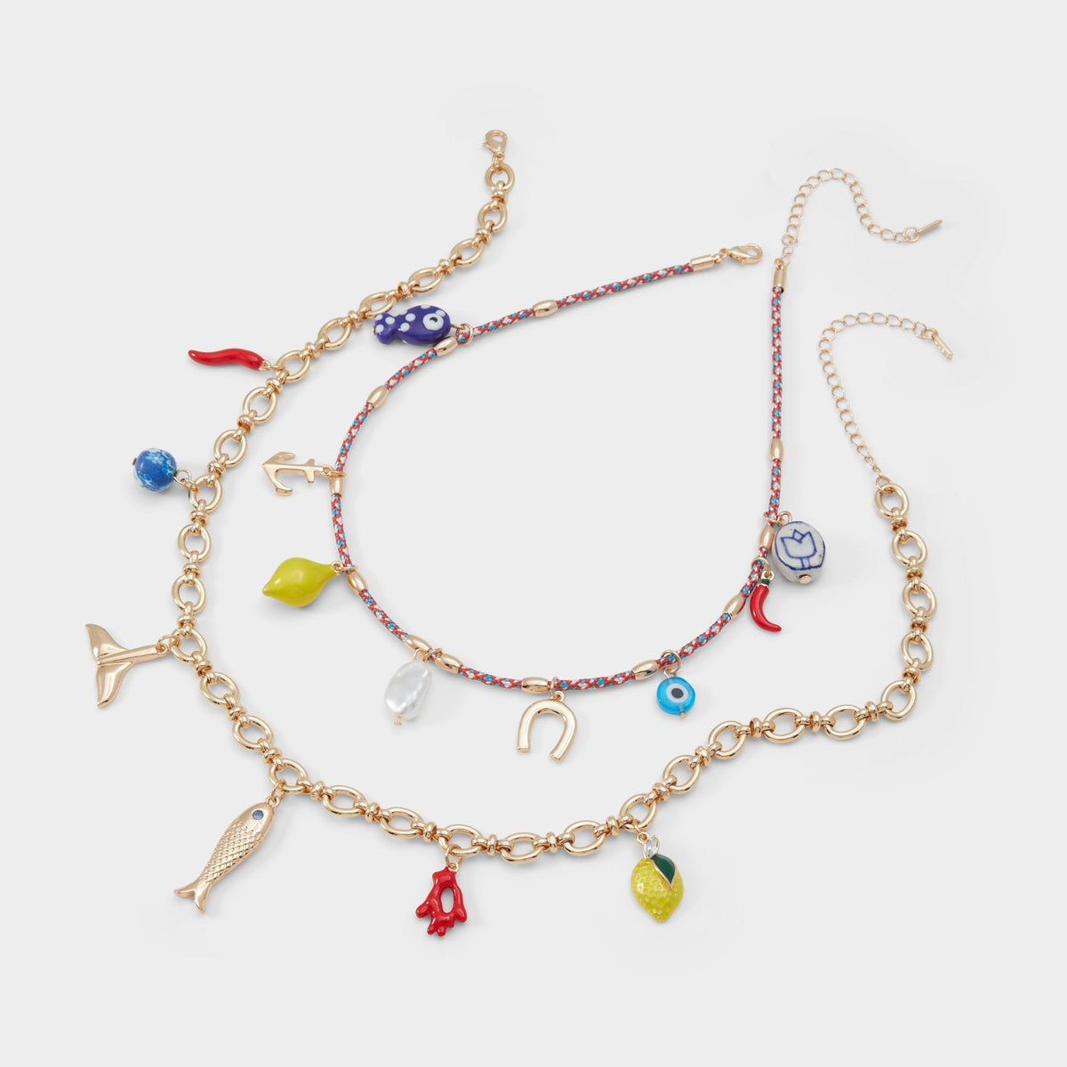 Amalfie Red Women's Necklaces - Charm necklace | Aldo outlet