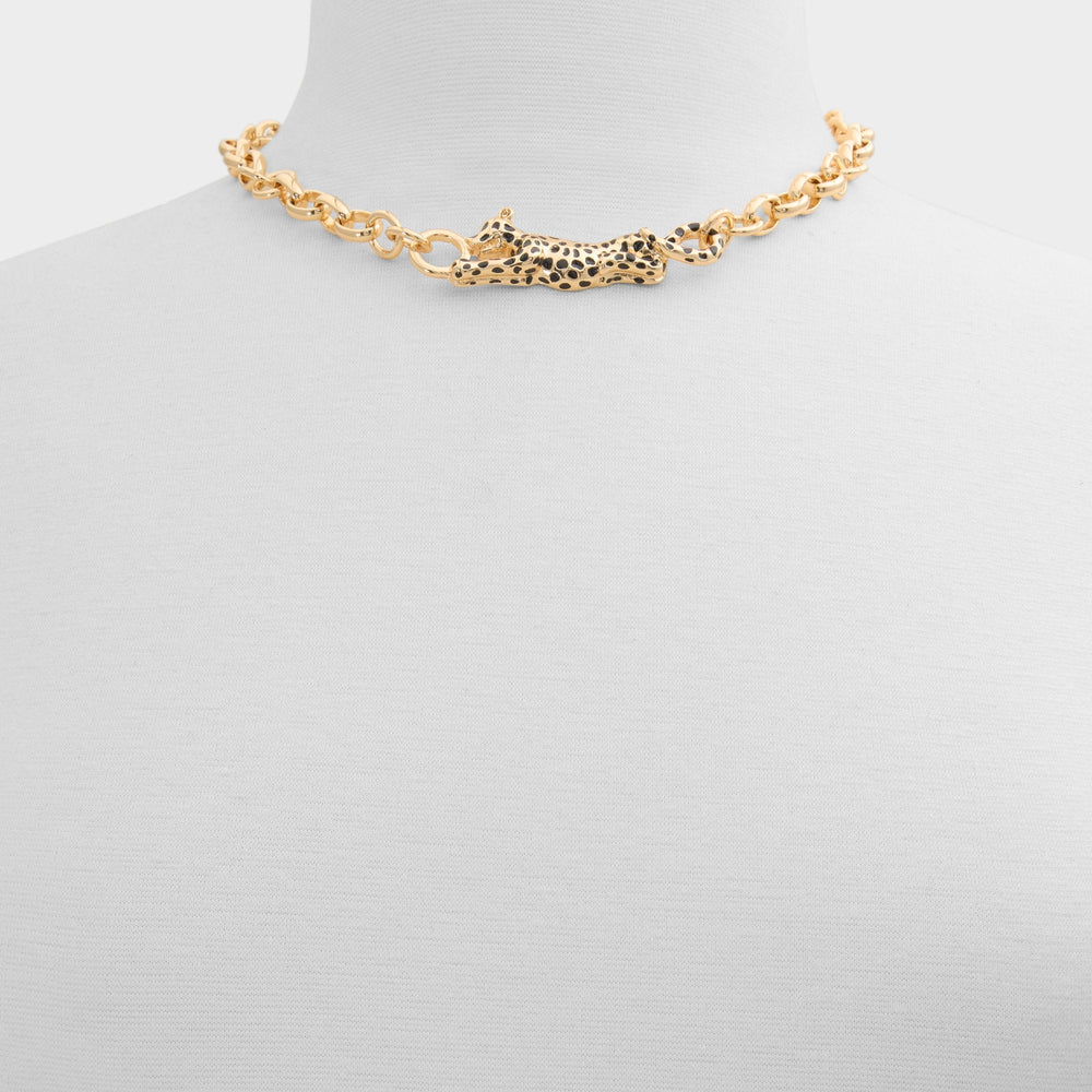 Panthere in Black Gold Multi - Pendant necklace | Aldo for sale