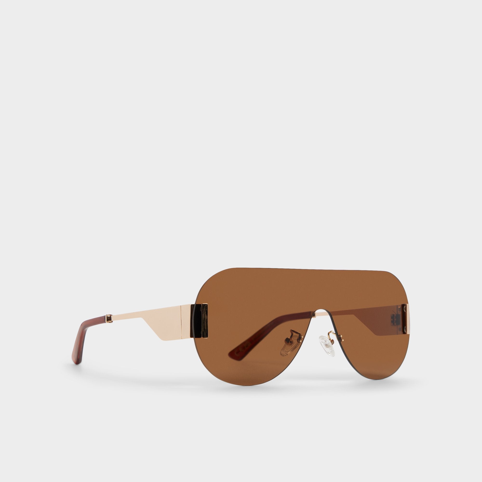 Agrocan Brown Women's Shield - Shield sunglasses | Aldo online