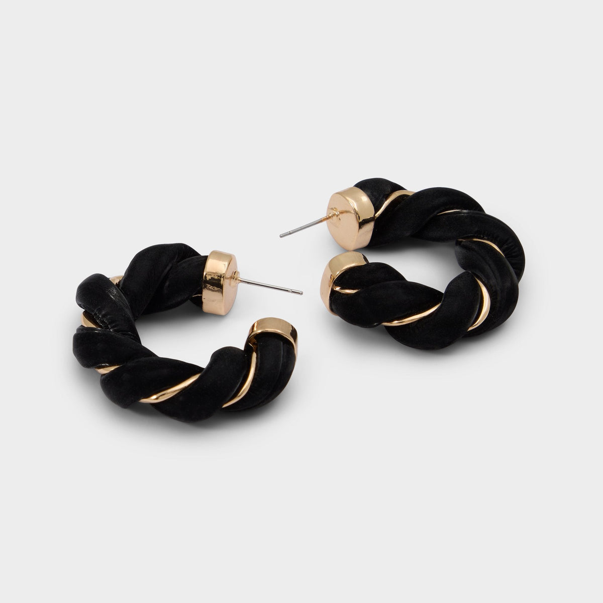 Twists in Black Gold Multi - Hoop earrings | Aldo outlet