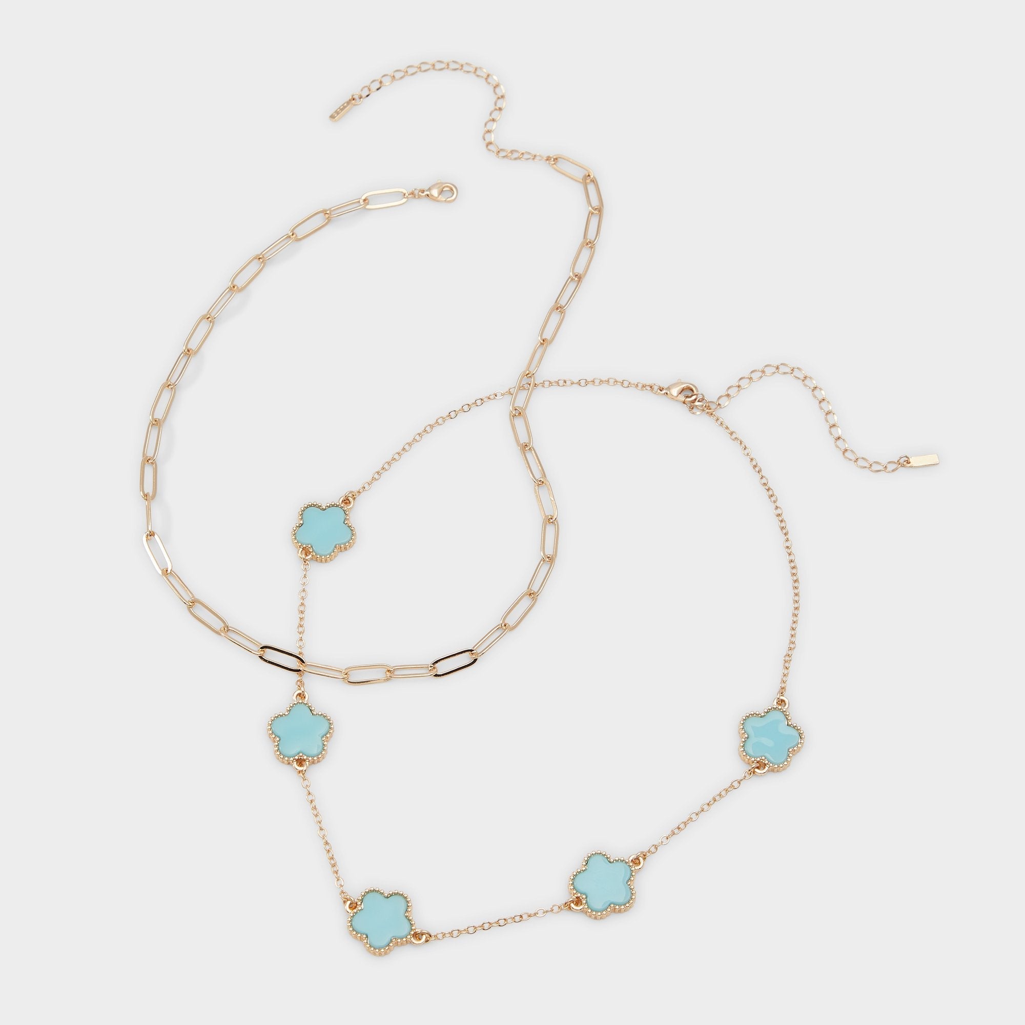 Feelinblue Turquoise Women's Necklaces - Layered necklace | Aldo sale