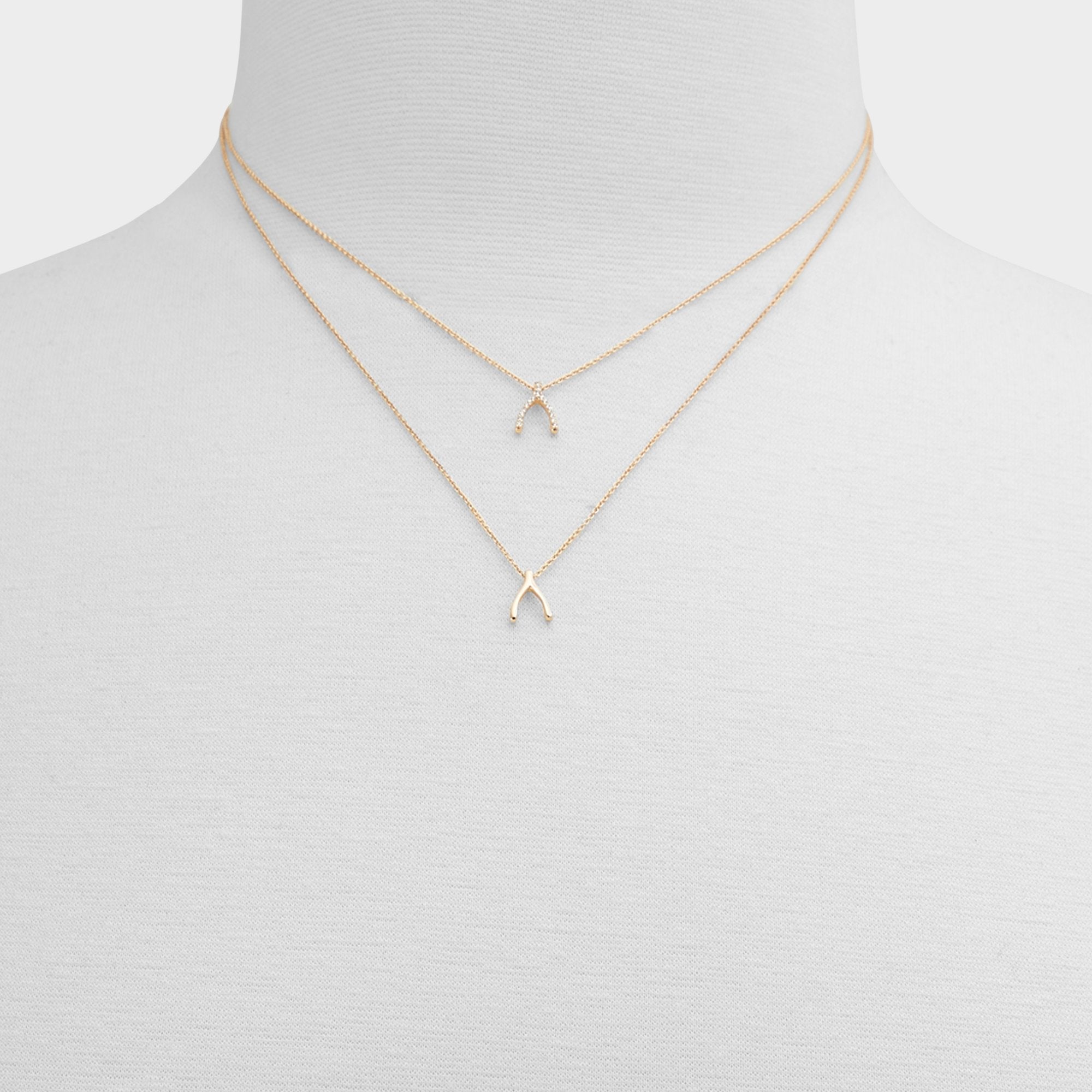 Makeawish Gold/Clear Multi Women's Necklaces - Gift set | Aldo on sale