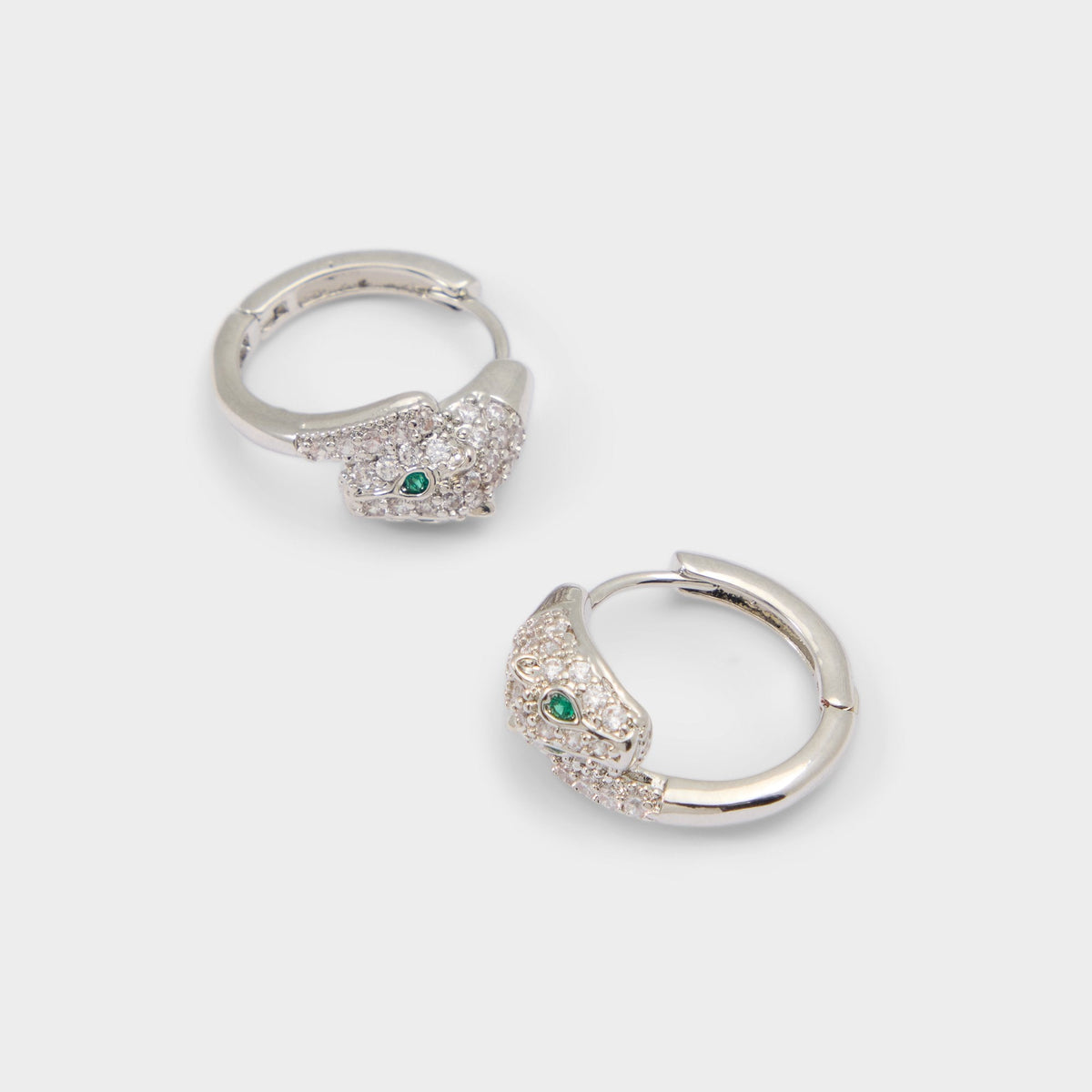 Feraluxe in Silver Clear Multi - Hoop earrings | Aldo for sale