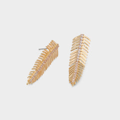 Feathers in Gold Clear Multi - Earrings | Aldo online
