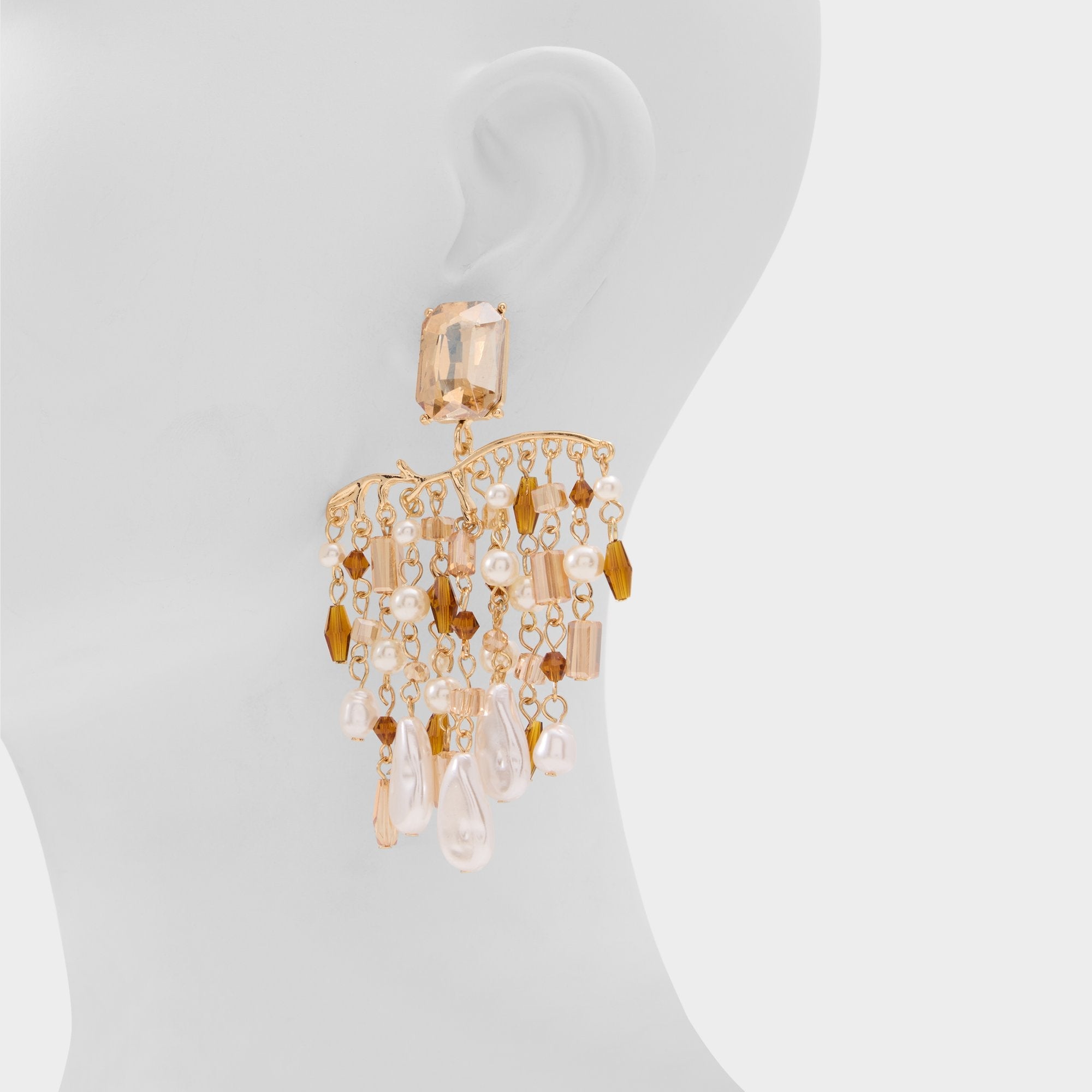 Goldest in Champagne - Chandelier earrings | Aldo for sale