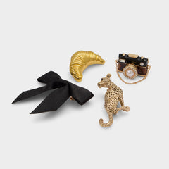 Chicpins in Black Gold Multi - Decorative brooch | Aldo for sale