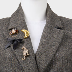 Chicpins in Black Gold Multi - Decorative brooch | Aldo for sale
