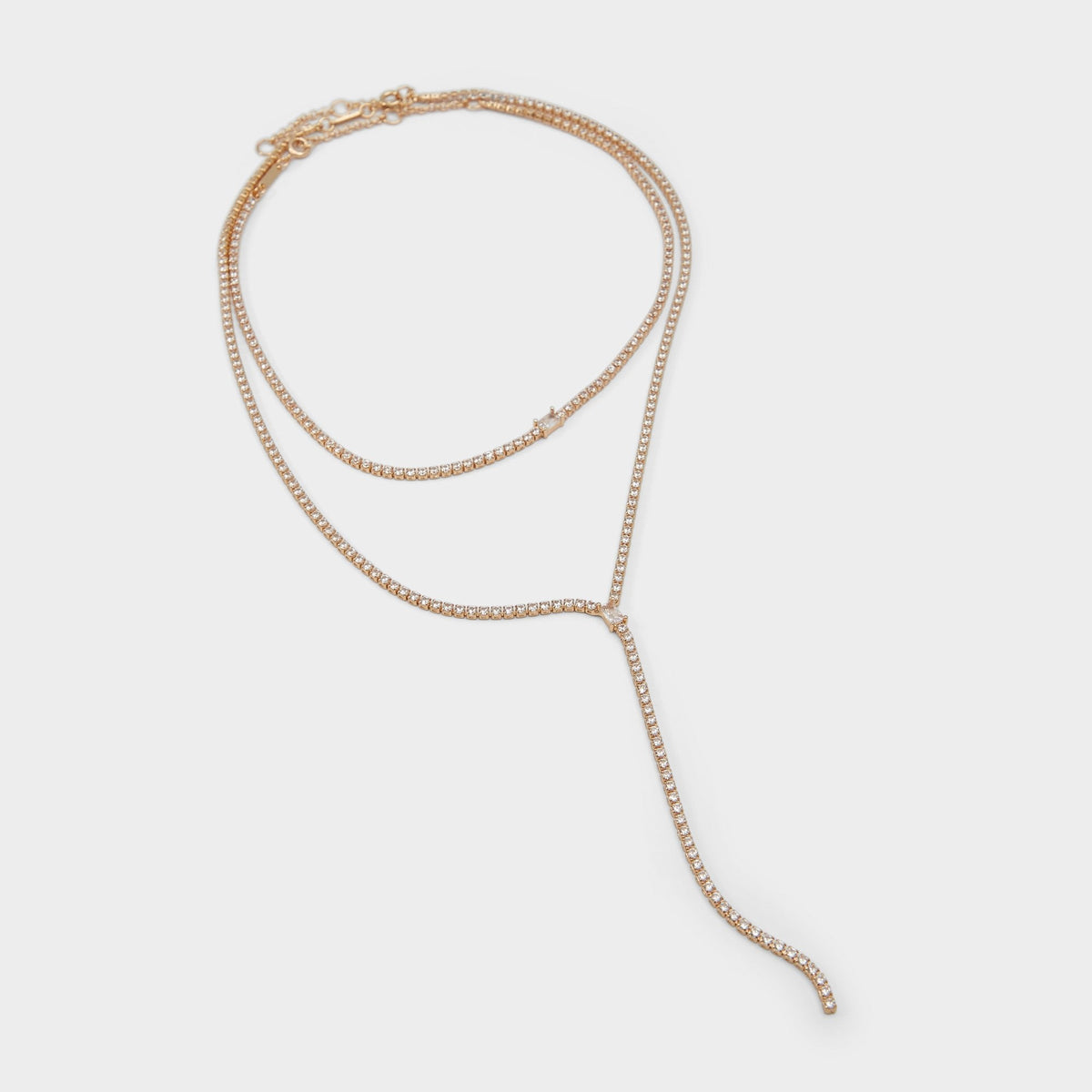 Alata Gold/Clear Multi Women's Cubic Zirconia - Necklace | Aldo discount