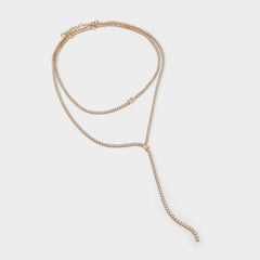 Alata Gold/Clear Multi Women's Cubic Zirconia - Necklace | Aldo discount
