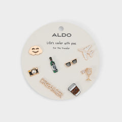 Traveler Gold/Clear Multi Women's Accessories - Decorative pins | Aldo outlet