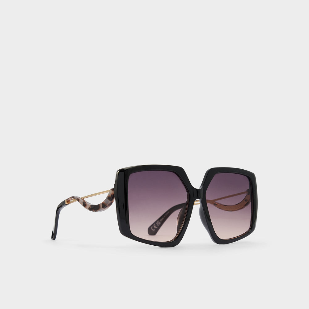 Asya Black/Gold Multi Women's Square - Square sunglasses | Aldo online