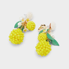 Limonatta Medium Yellow Women's Earrings - Chandelier earrings | Aldo for sale
