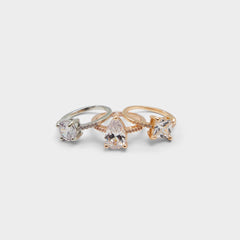 Alabridar Metallic Multi Women's Cubic Zirconia - Stackable rings | Aldo on sale
