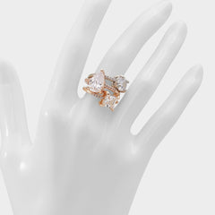 Alabridar Metallic Multi Women's Cubic Zirconia - Stackable rings | Aldo on sale