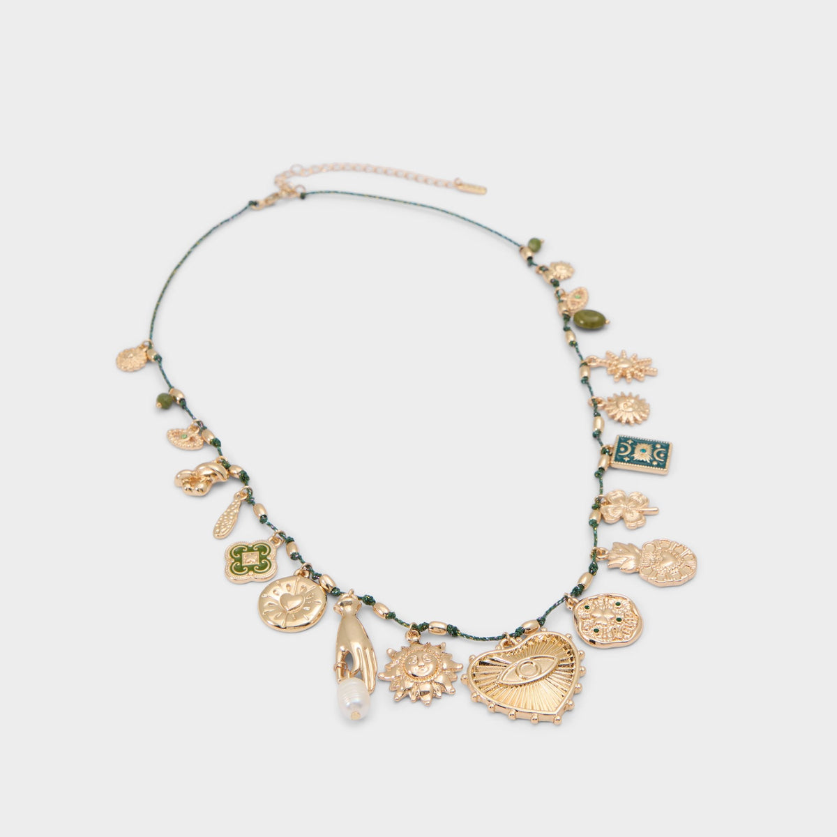 Bohemian in Dark Green - Charm necklace | Aldo discount