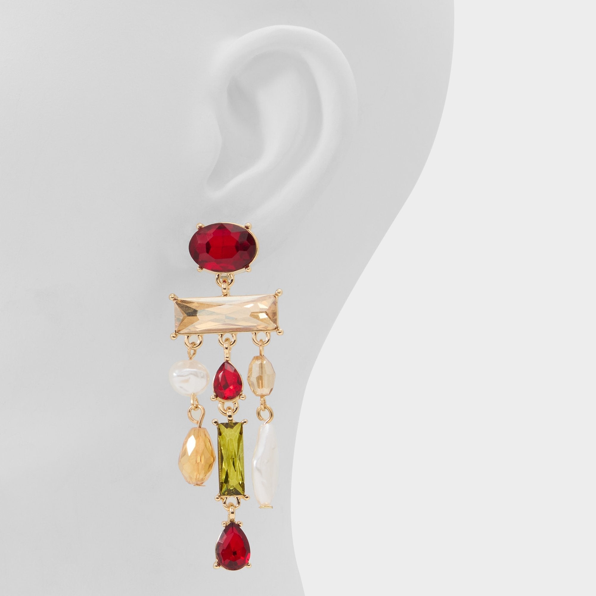 Savannahh in Bordo - Chandelier earrings | Aldo on sale