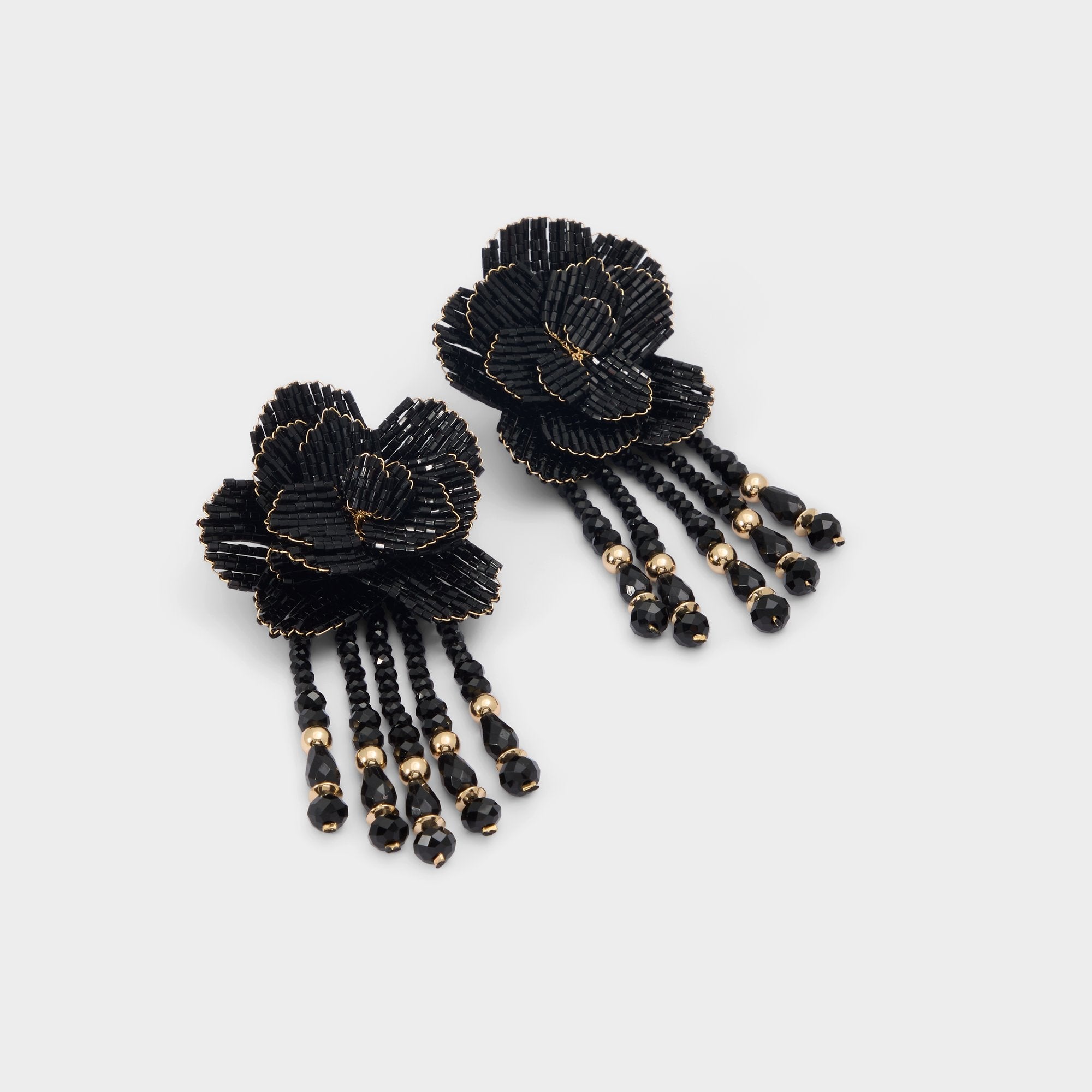Petalia Black/Gold Multi Women's Earrings - Statement earrings | Aldo on sale