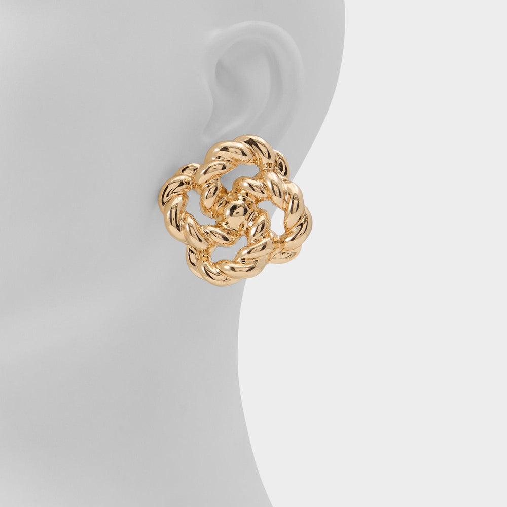 Doubleknot in Gold - Statement earrings | Aldo outlet
