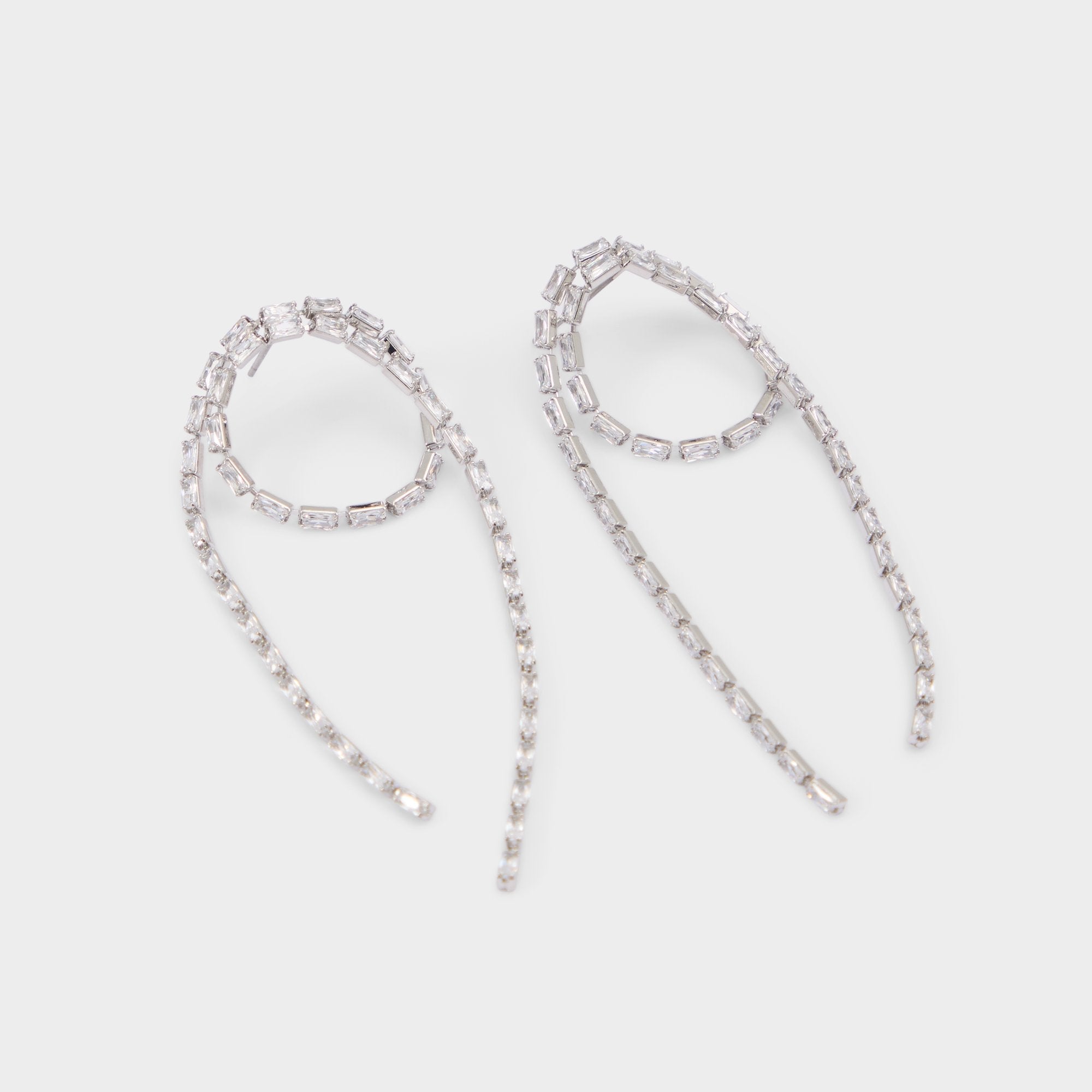 Wude in Silver Clear Multi - Chandelier earrings | Aldo outlet