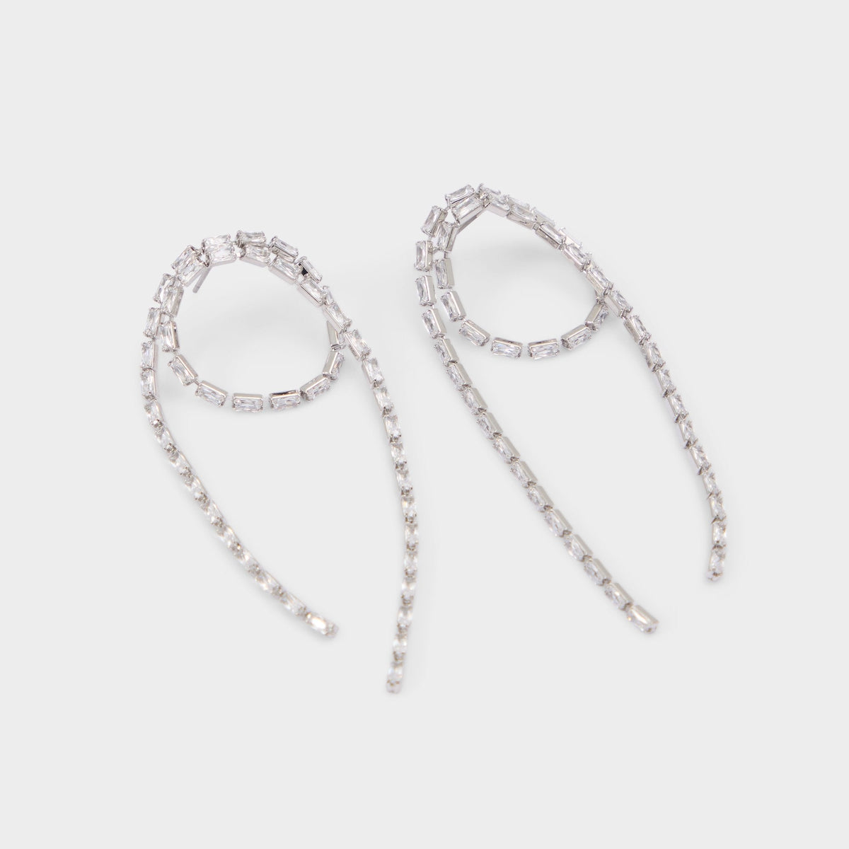 Wude in Silver Clear Multi - Chandelier earrings | Aldo outlet