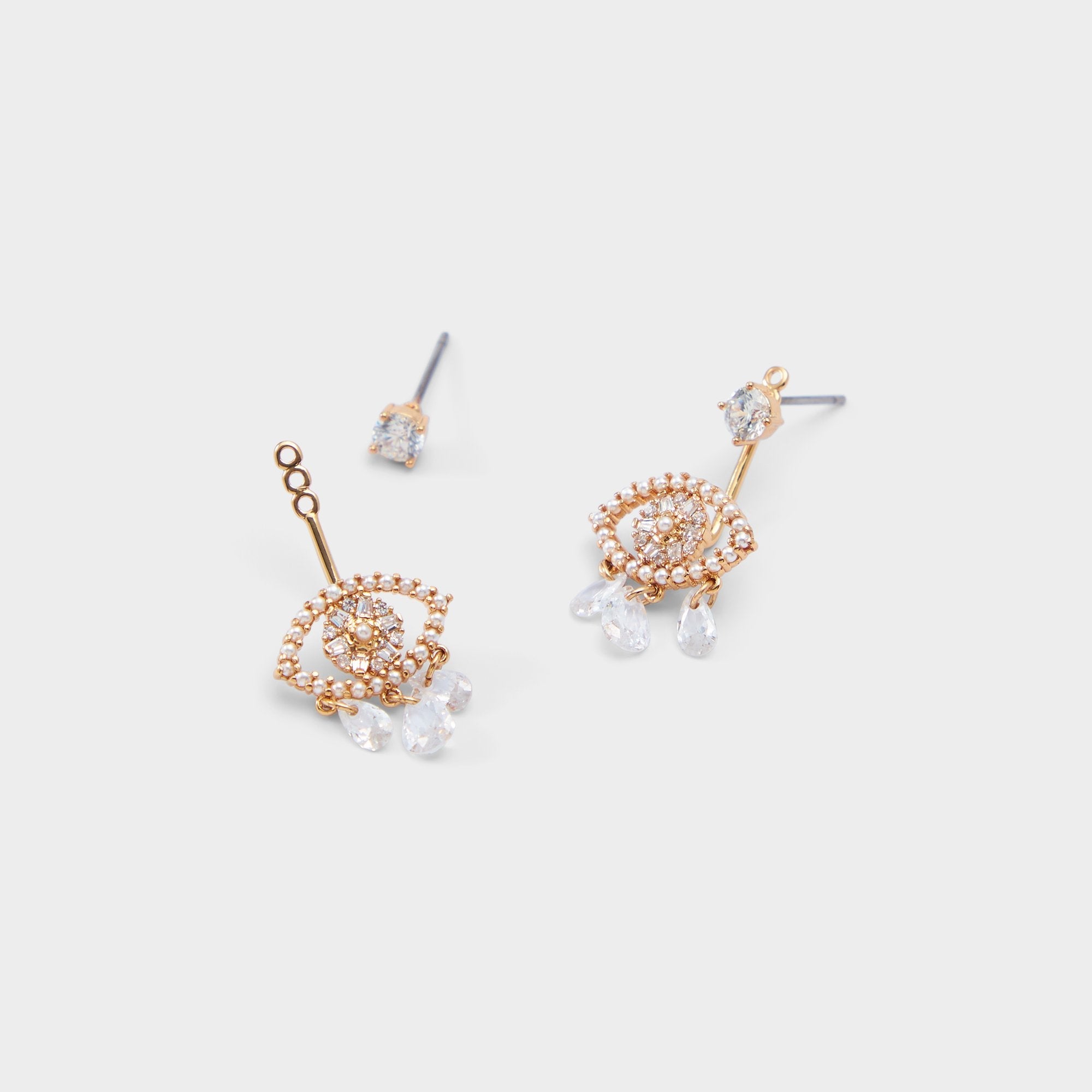 Eulalie Gold/Clear Multi Women's Gold plated - Earrings | Aldo discount