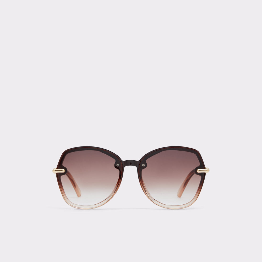 Cortegaca Brown Women's Round - Square sunglasses | Aldo online