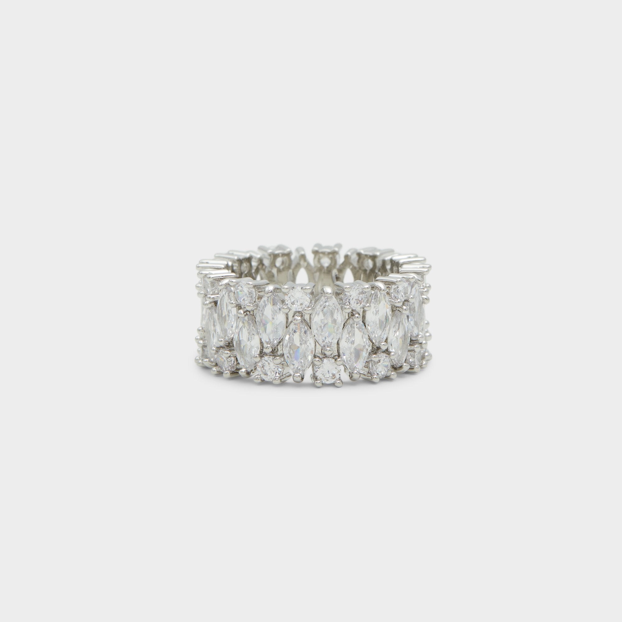 Nikka Silver/Clear Multi Women's Cubic Zirconia - Ring | Aldo discount