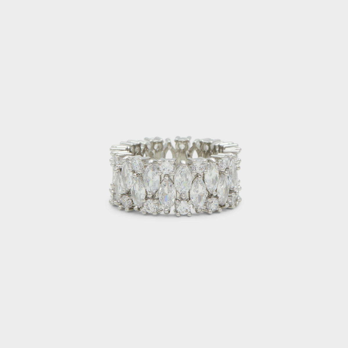 Nikka Silver/Clear Multi Women's Cubic Zirconia - Ring | Aldo discount