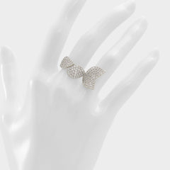 Celenring Silver/Clear Multi Women's Rings - Ring | Aldo for sale