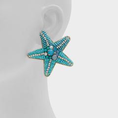 Starfishh in Turquoise - Statement earrings | Aldo discount