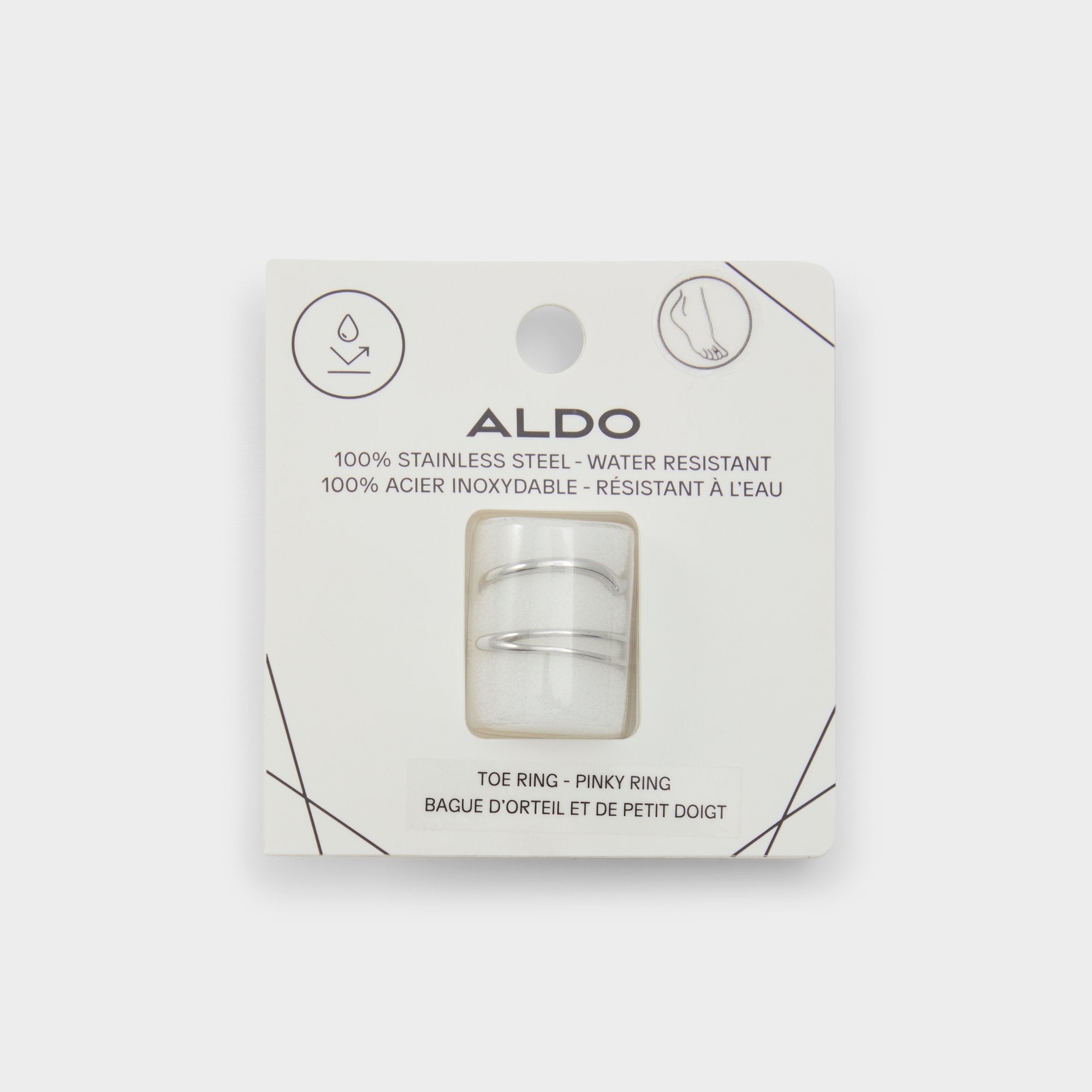 Ardgowan Silver Women's Stainless Steel - Toe ring | Aldo sale