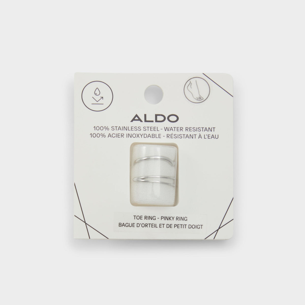 Ardgowan Silver Women's Stainless Steel - Toe ring | Aldo sale