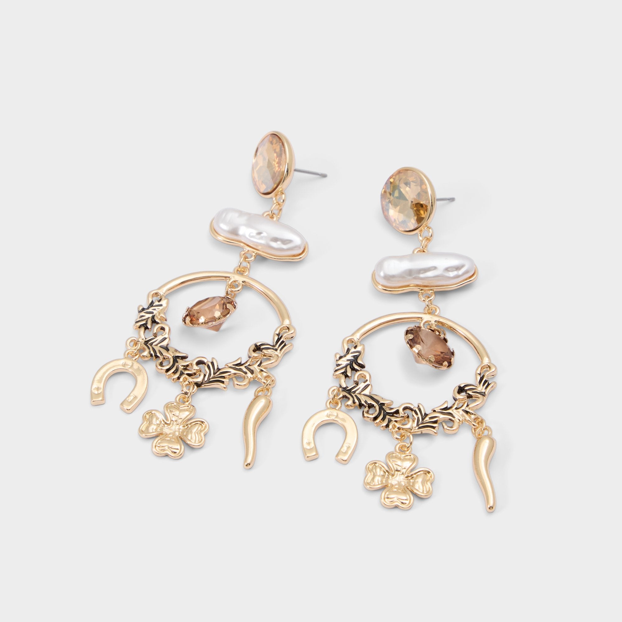 Chances in Champagne - Chandelier earrings | Aldo for sale