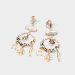 Chances in Champagne - Chandelier earrings | Aldo for sale