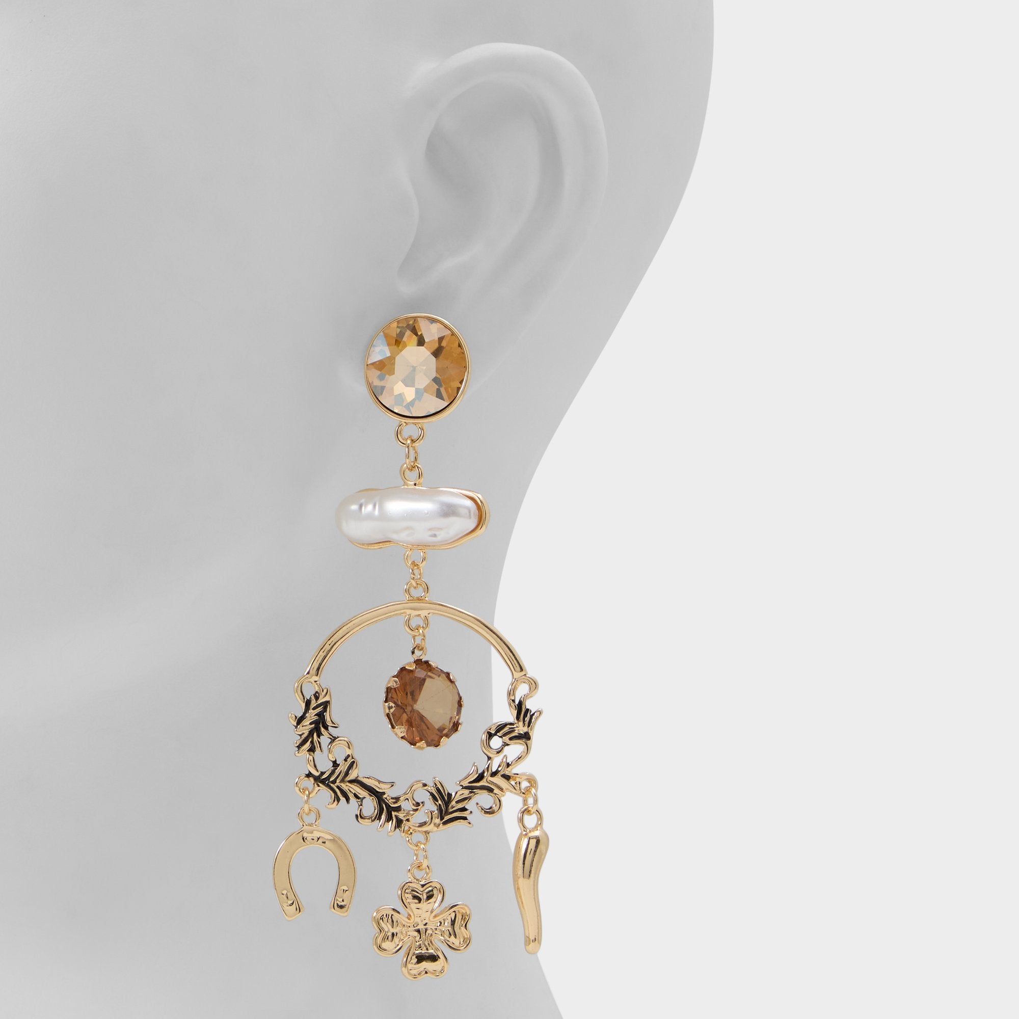 Chances in Champagne - Chandelier earrings | Aldo for sale