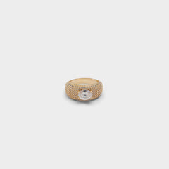 Caredar Gold/Clear Multi Women's Cubic Zirconia - Ring | Aldo online