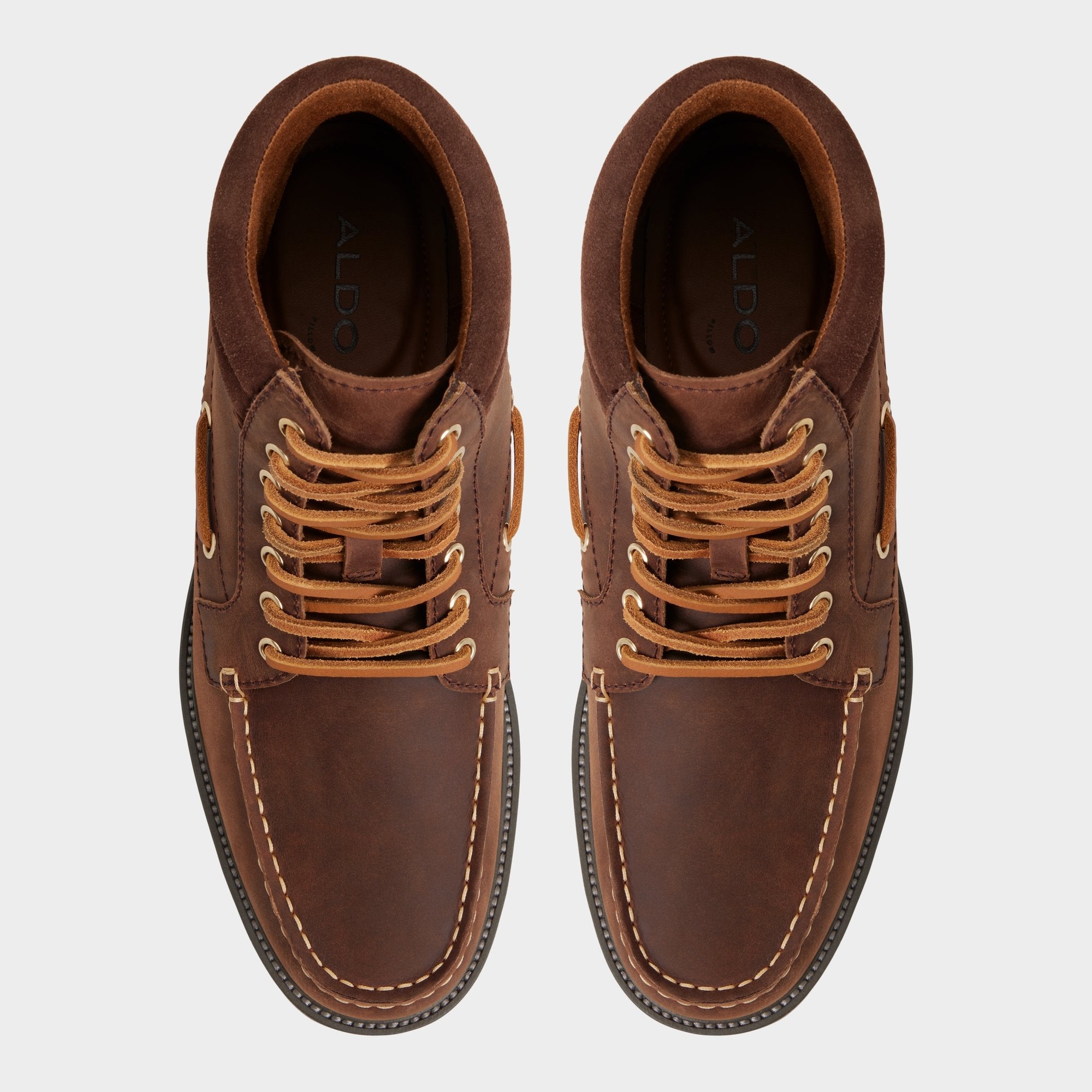 Farrell in Medium Brown - Combat boot, Lug sole | Aldo outlet